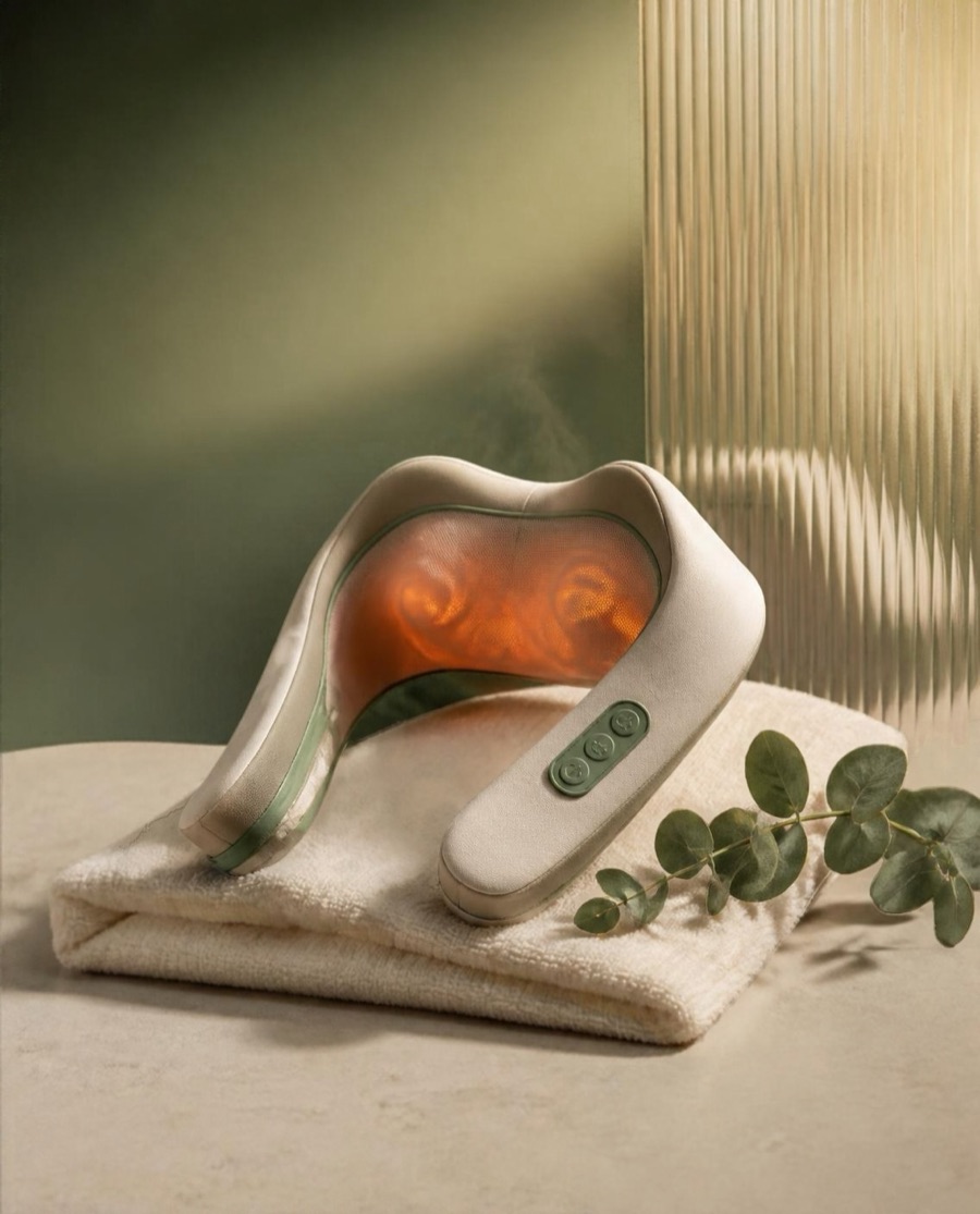 Shiatsu-Nackenmassagegerät mit Wärme